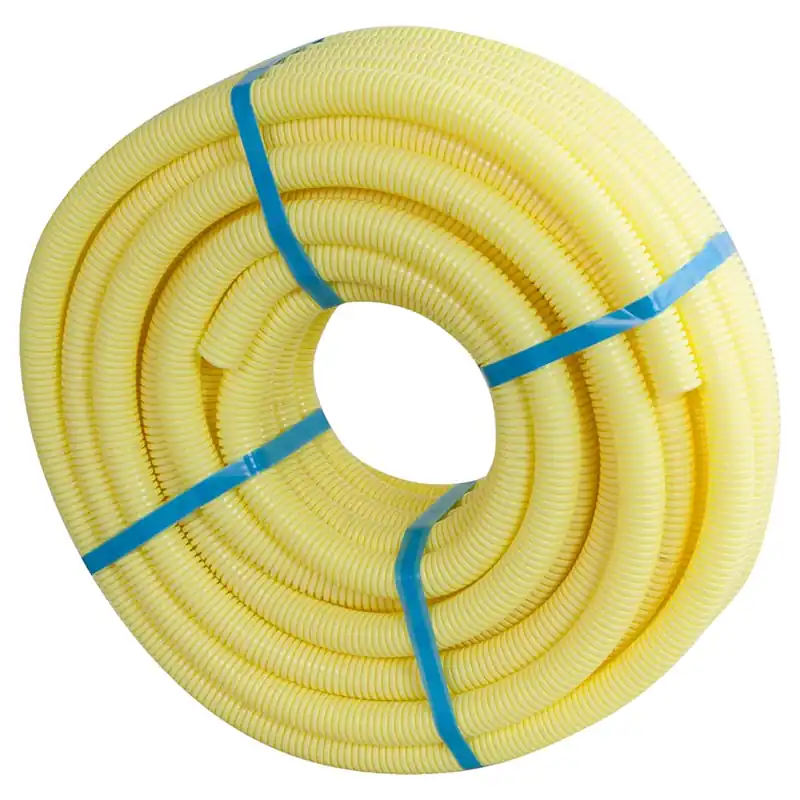 Installatiebuis flexibel 3/4 geel