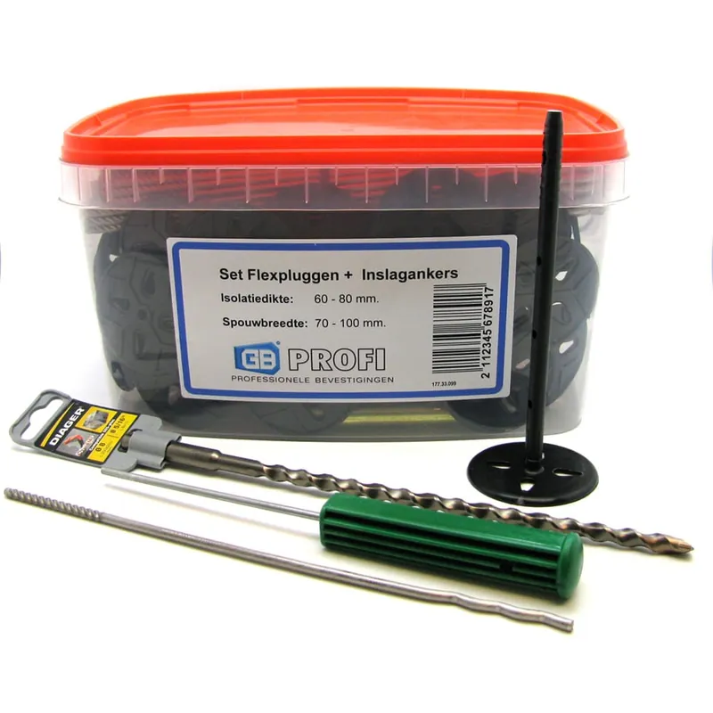 GbGB-Profi flexplug inslagspouwanker
