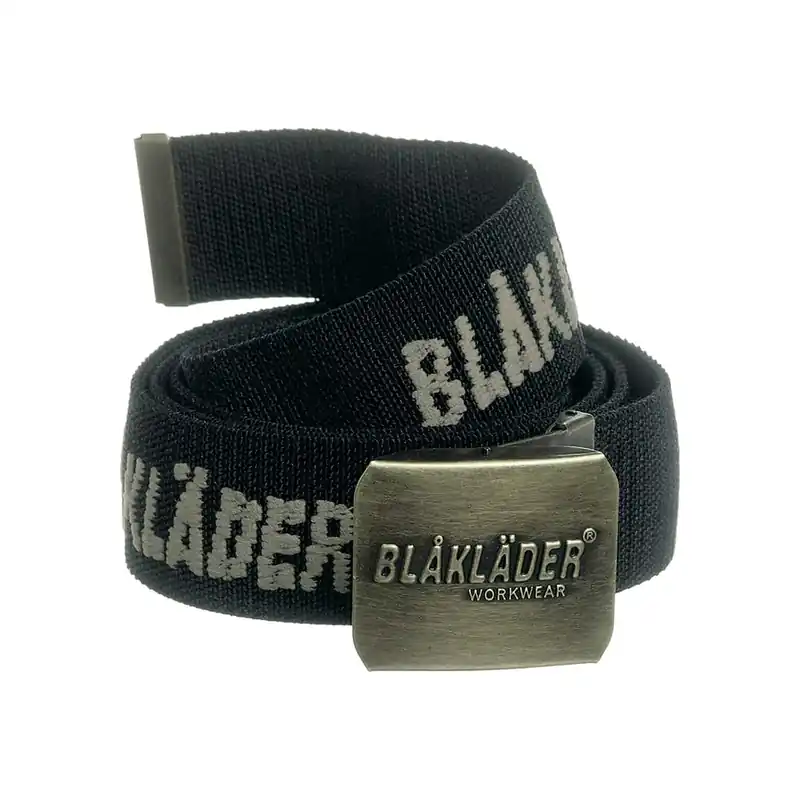 BlåkläderBlåkläder riem stretch zwart
