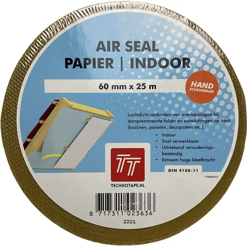 TechnotapeAir Seal tape papier indoor