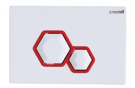 Creavit GP6001.01 Bedieningspaneel DIA WIT / ROOD