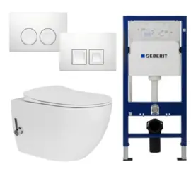 Geberit UP100 Inbouwreservoirset FE320 400 Bidet + Kraan