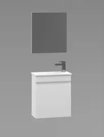 Titan Gloss White Fonteinmeubelset 50cm x 26cm