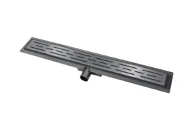 Titan 60SF GUNMETAL + Rooster RVS Drain 60 cm