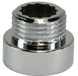 Verlengstuk Kraan Chroom 1/2 x 10 mm