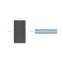 Bouwplaat 600x1200x20mm