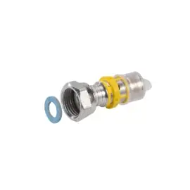 COMAP Gas Verloop met Moer 26-3/4 Pers x Knel 7359GG2634