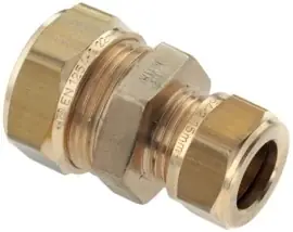 Bonfix Recht Verloopsok 35x22mm Knel Messing 82468