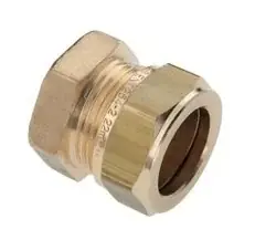 Bonfix Stop 15mm Knel Messing 82495