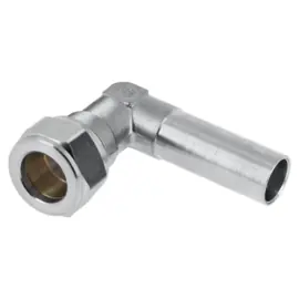 Bonfix 15x15 Cu Inschuifknie Vernikkeld 84405AN