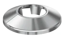 Flamco Klemrozet Ø12mm Enkel Chroom RVC 12462