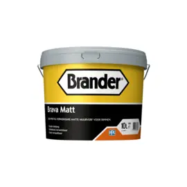 Brander Brava Matt Muurverf 10 L WIT