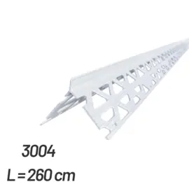 RS PVC 3004-260 Hoekbeschermer PVC 4 mm.