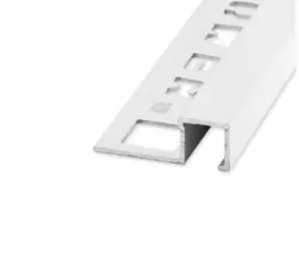 QUTEX Vierkant Alu Wit 8 x 2700mm OX-E061010135 Tegelprofiel