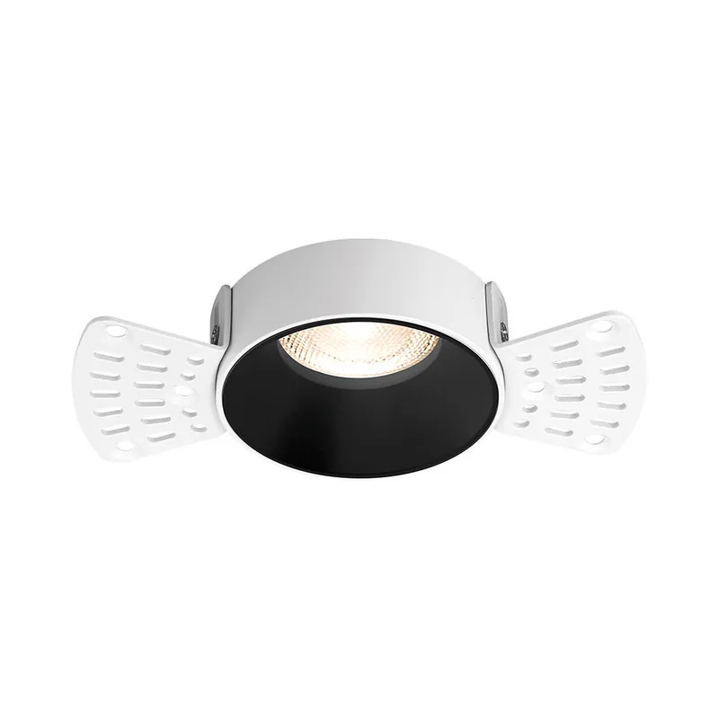 Braytron GATA TR-1 Rond GU10 Wit-Zwart Spotlight