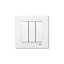 Viko Serieschakelaar 3-line Karre Wit 90960068