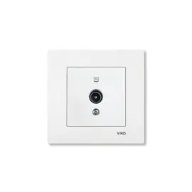 Viko TV (Coax) inbouwdoos End Karre Wit 90960010