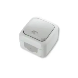 Viko Schakelaar Lamp met controlelamp Palmiye Grijs 90555514