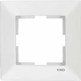 Afdekraam Horizontaal 1 voudig Meridian White 90979001