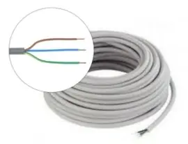Voikabel YMvKmb 3 x 6.0 mm² 100mtr.
