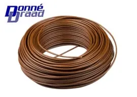 Donne VD Draad Bruin 2,5 mm² 100m.
