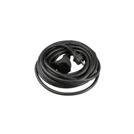 Verlengsnoer Neopreen ZWART 10 m + RA (3 x 2.5 mm²) IP44 41365