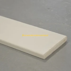 Plint mdf wit gegr. FSC Mix 70% 12x45 mm L=4880 mm