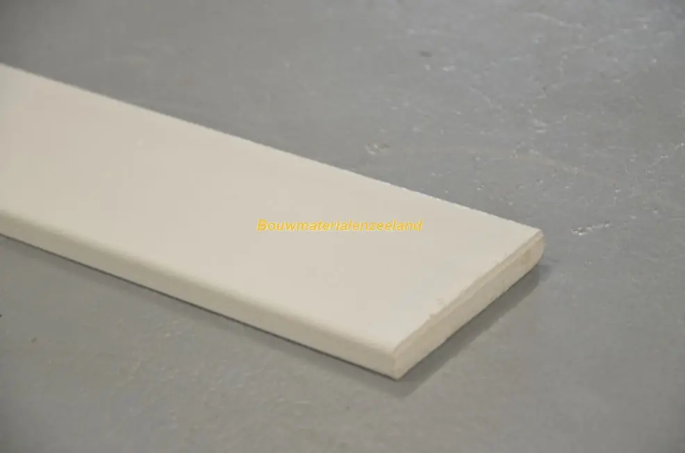 Plint mdf wit gegr. FSC Mix 70% 12x45 mm L=4880 mm