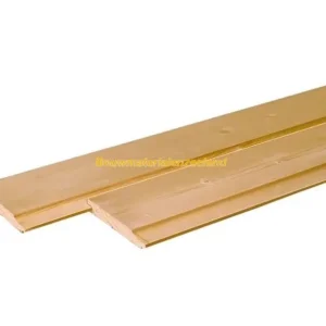 Vuren rabatdeel 22x150 mm. 450 cm.