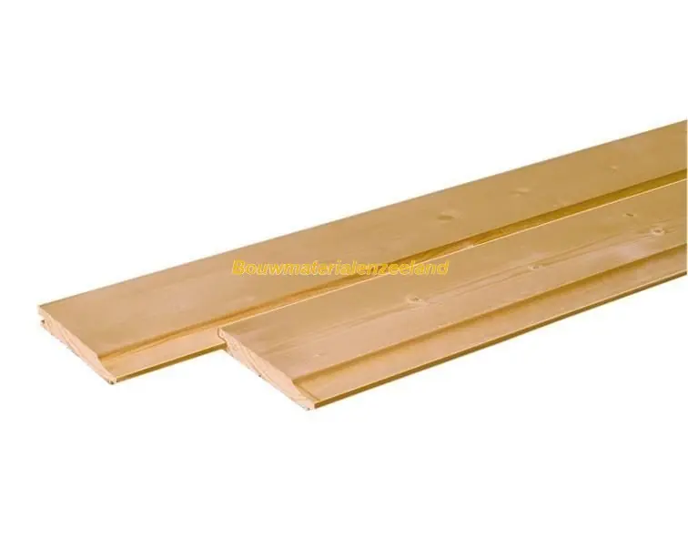 Vuren rabatdeel 22x150 mm. 450 cm.
