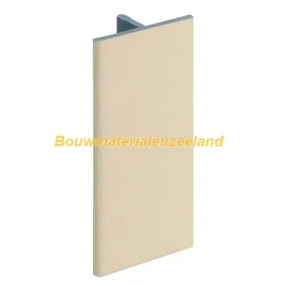 Verbindingprofiel Keralit licht ivoor classic nerf 400 cm. lang