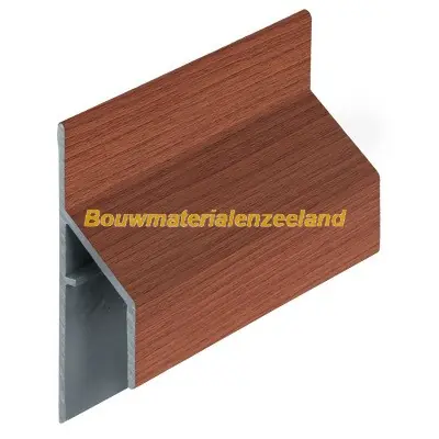 Trim/kraal aansluitprofiel 17mm Keralit californian redwood classic nerf 600 cm. lang