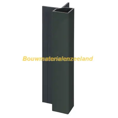 Keralit uitwendig hoekprofiel 32x32mm timbergreen pure mat 400 cm. lang