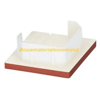 Keralit eindkap voor 2827/2828 steenrood classic nerf