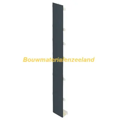 Tussenstuk 350mm Keralit dakrand monumentblauw classic nerf