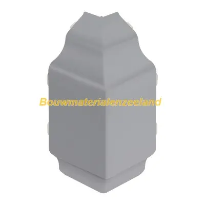 Hoekstuk trim/kraal sierlijst Keralit grijs classic nerf