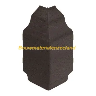 Hoekstuk trim/kraal sierlijst Keralit donkerbruin classic nerf