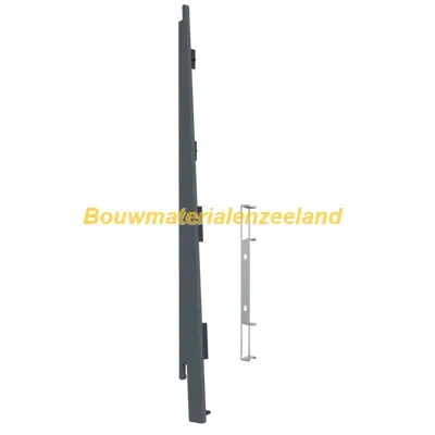 Eindkap+connector links voor 2817 (5st) basaltgrijs classic nerf