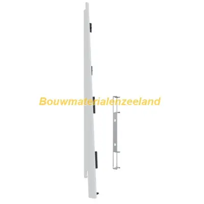Eindkap+connector links voor 2817 (5st) wit classic nerf