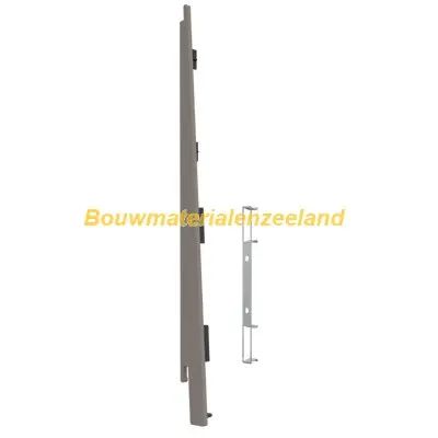 Eindkap+connector links voor 2817 (5st) vergrijsd ceder classic nerf