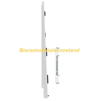 Eindkap+connector links voor 2817 (5st) snowwhite pure mat