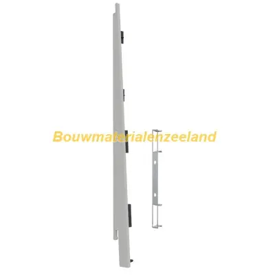 Eindkap+connector links voor 2817 (5st) sandcream pure mat
