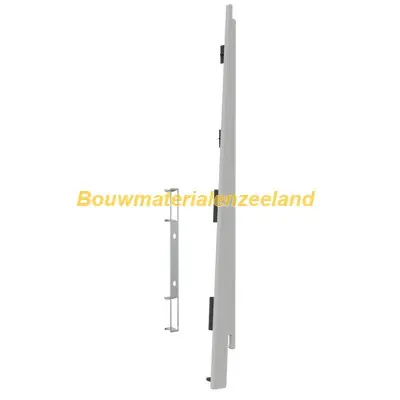 Eindkap+connector rechts voor 2817 (5st) sandcream pure mat