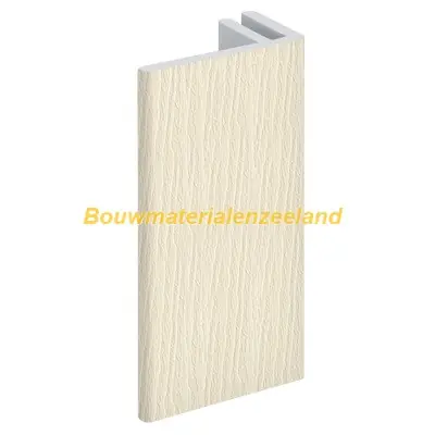 Eindprofiel 45mm Novicell voor art.2807 savanne creme 600 cm. lang