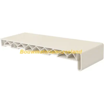 Novaboard vensterbank 20cm creme 200 cm. lang