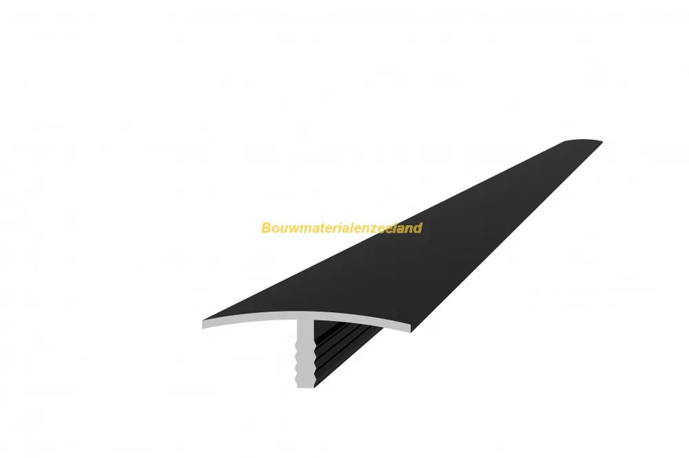 Woodvision Aluminium overgangsprofiel 4,0x1,8x300 cm, antraciet