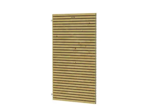 Elan deur Excellent op verstelbaar stalen frame 100 x 180 cm linksdraaiend