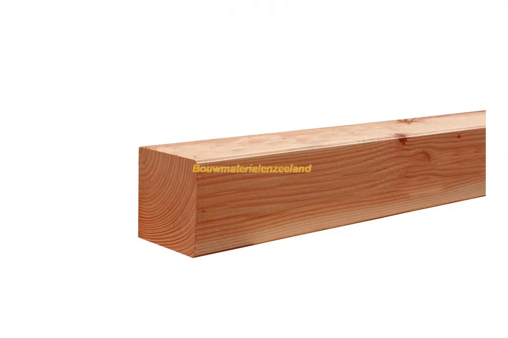 Douglas geschaafde paal duplo verlijmd 14x14x400 cm, onbehandeld