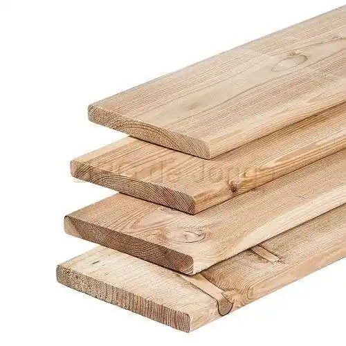 Douglas geschaafde plank 1,6 x 14 x 400 cm, onbehandeld.