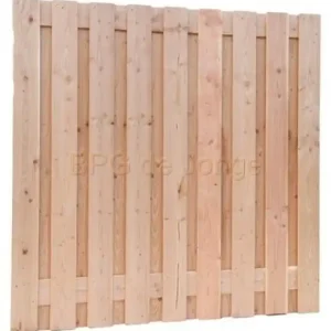 Woodvision Douglas geschaafd plankenscherm 19-planks 16 mm 180x180 cm, onbehandeld